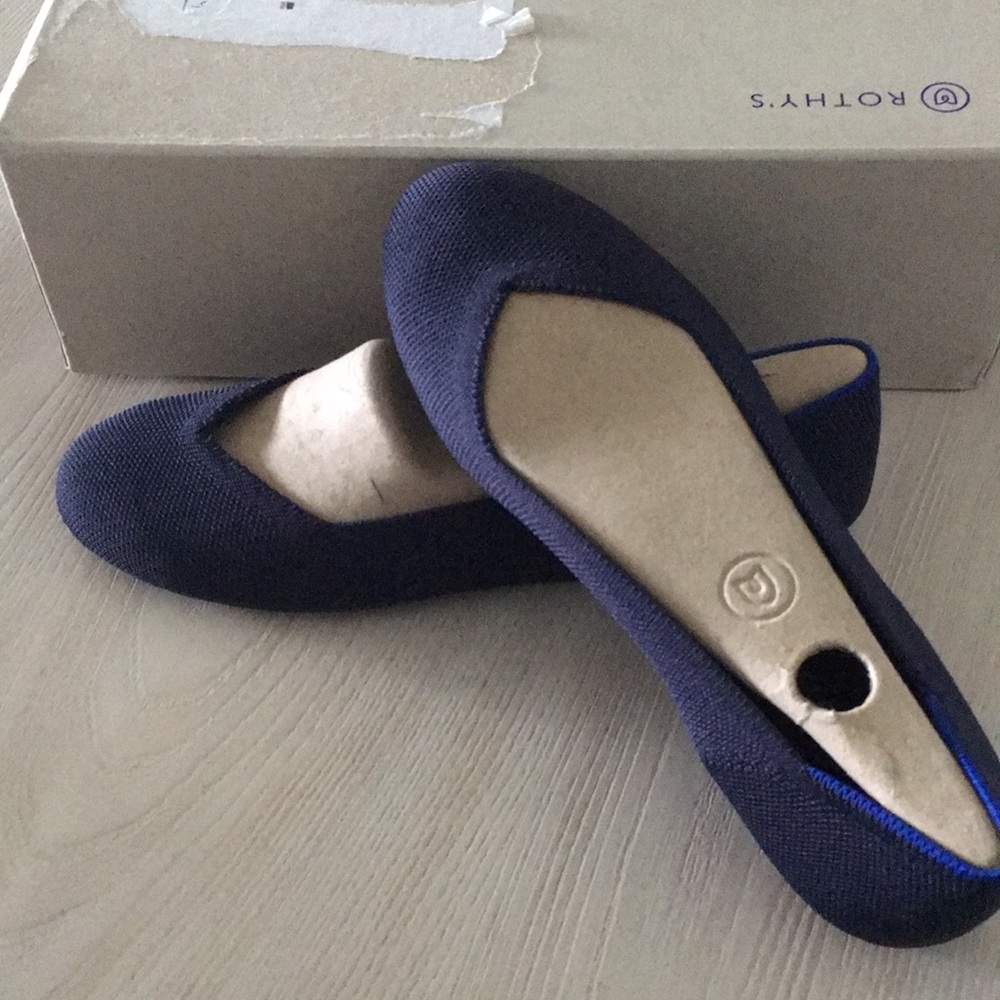 Rothy’s Maritime Navy Flat